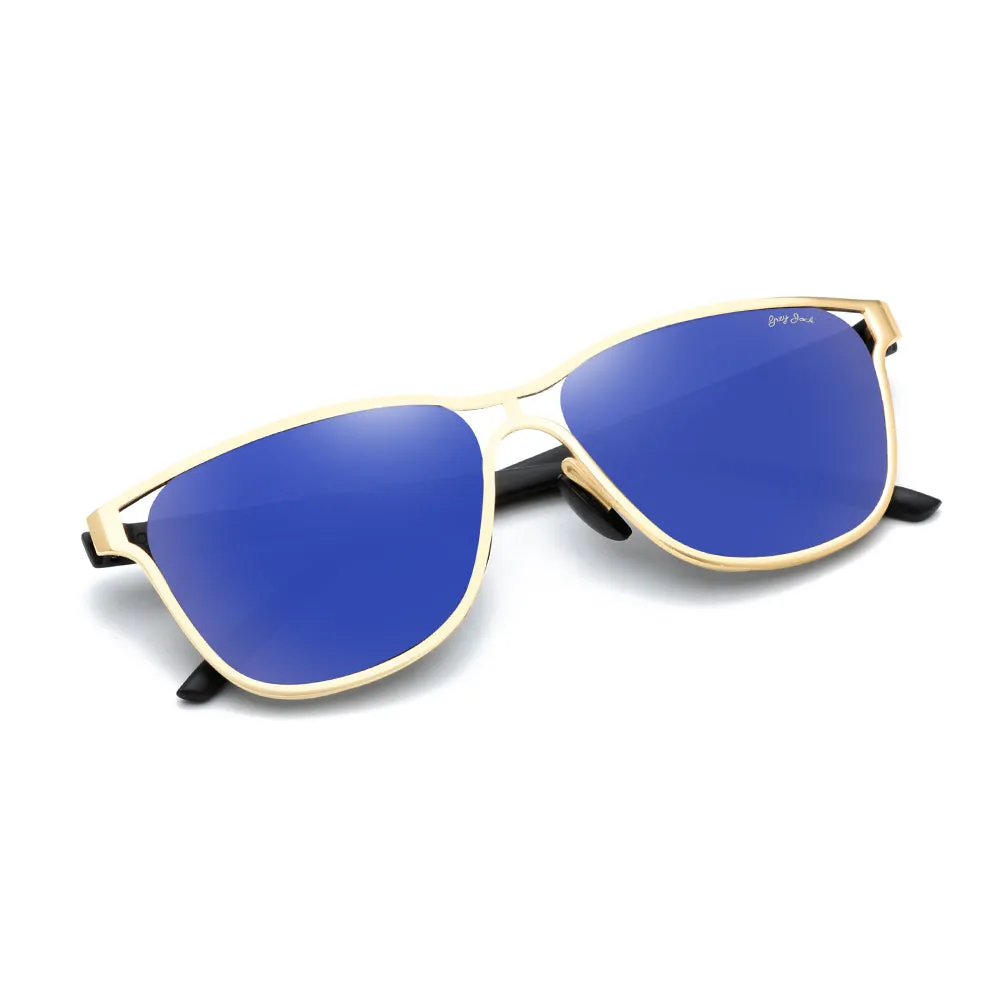GREY JACK Fashion Polarized Sunglasses with UV Protection 0975