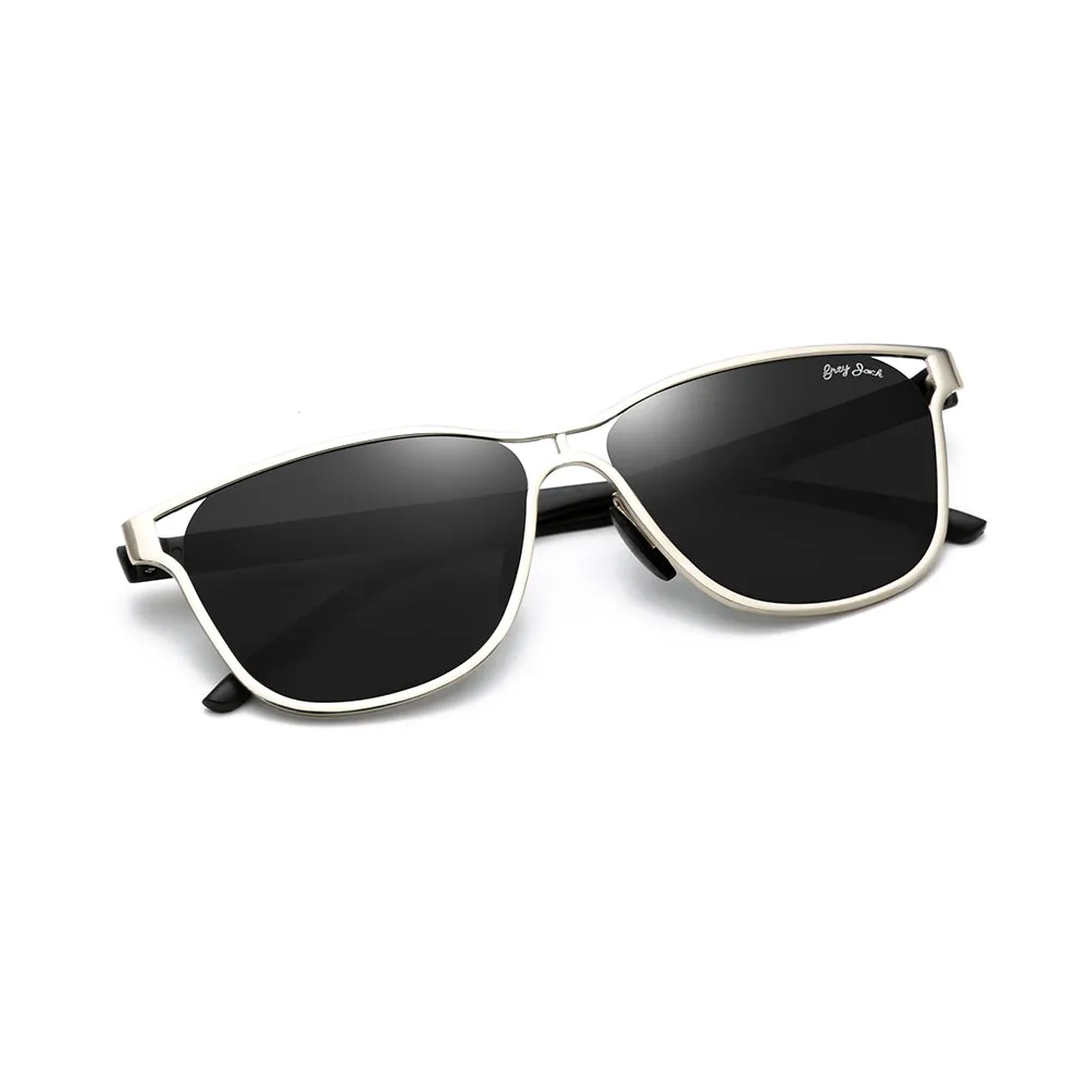 GREY JACK Fashion Polarized Sunglasses with UV Protection 0975
