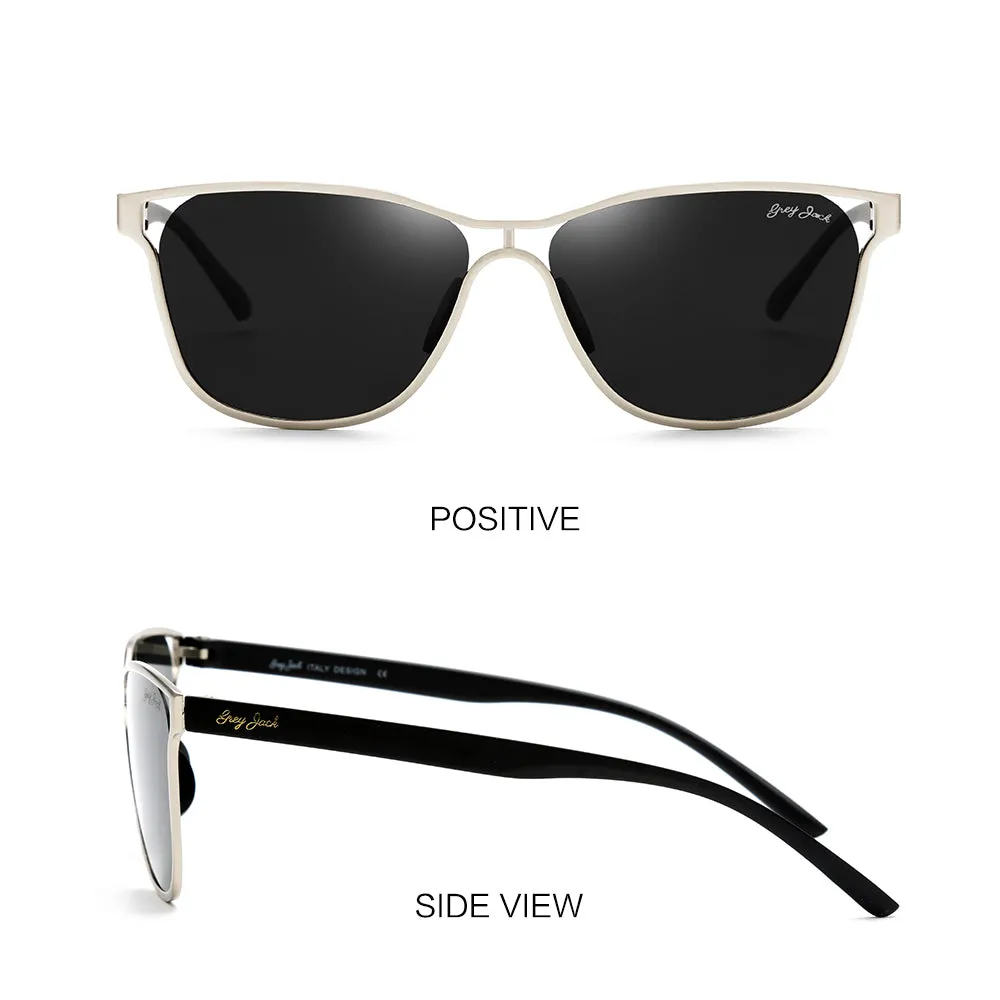 GREY JACK Fashion Polarized Sunglasses with UV Protection 0975