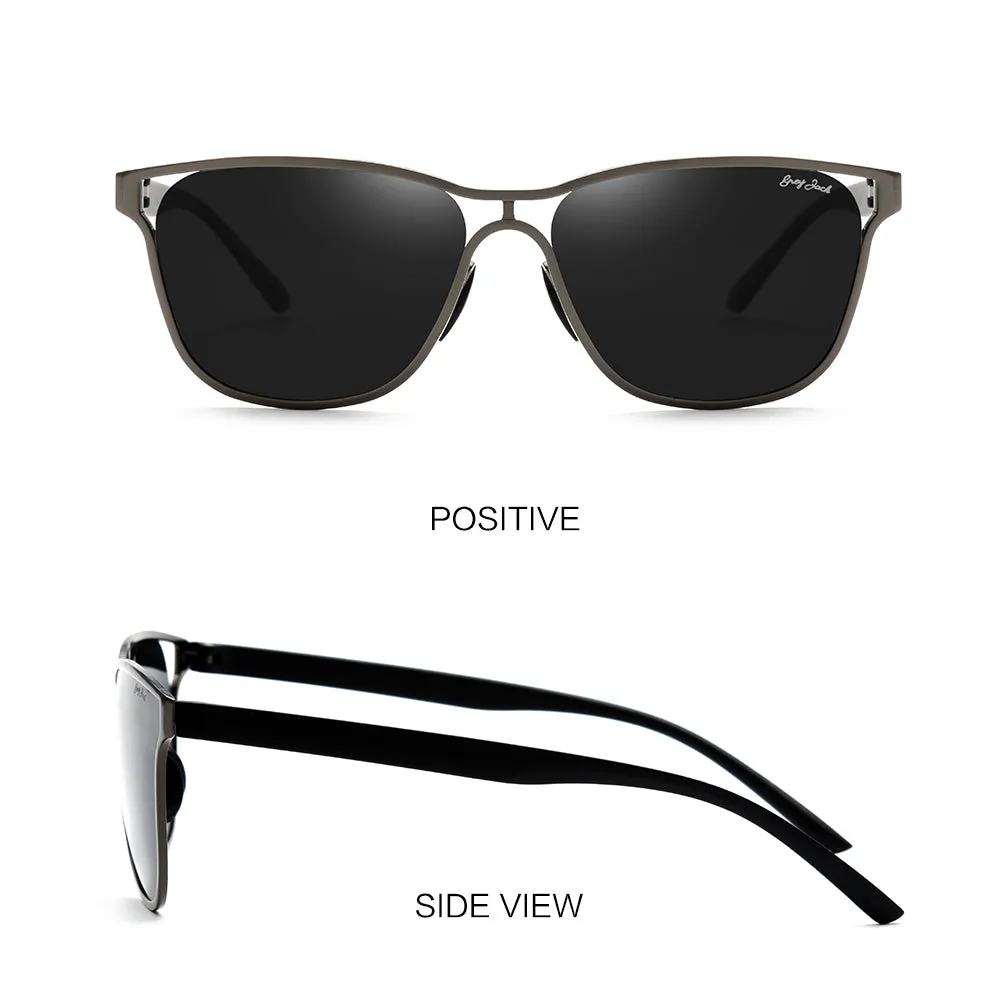 GREY JACK Fashion Polarized Sunglasses with UV Protection 0975