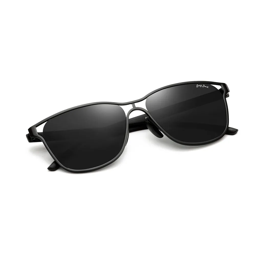 GREY JACK Fashion Polarized Sunglasses with UV Protection 0975