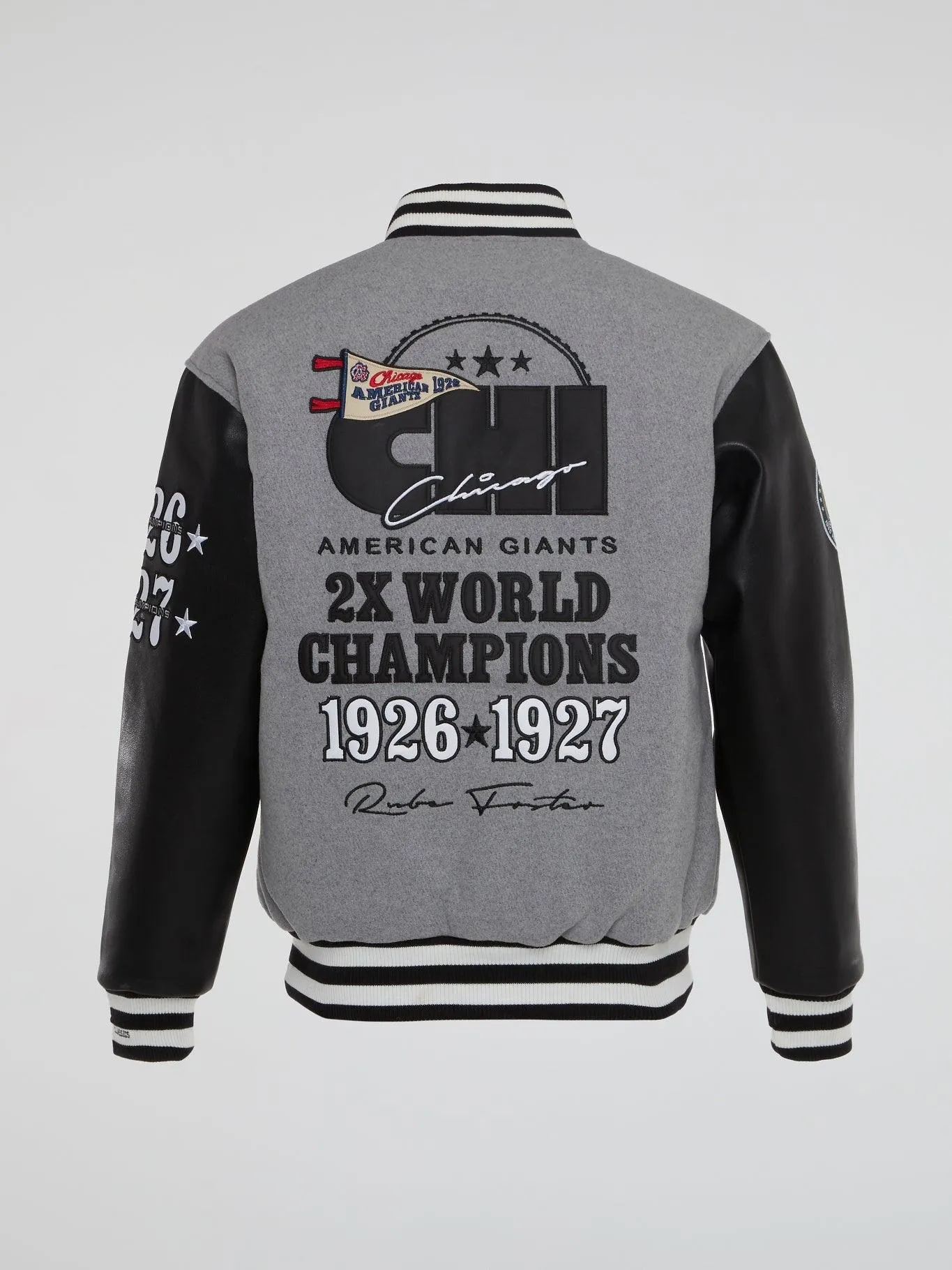 Headgear - Chicago American Giants Varsity Jacket Grey