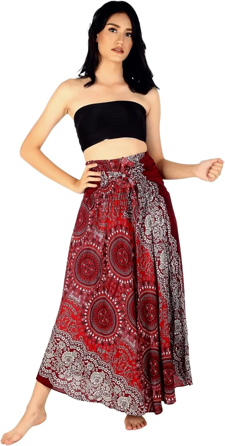 Hippie Skirt Boho Dress Bohemian Gypsy Maxi Long Skirts for Women Summer midi Beach Dress