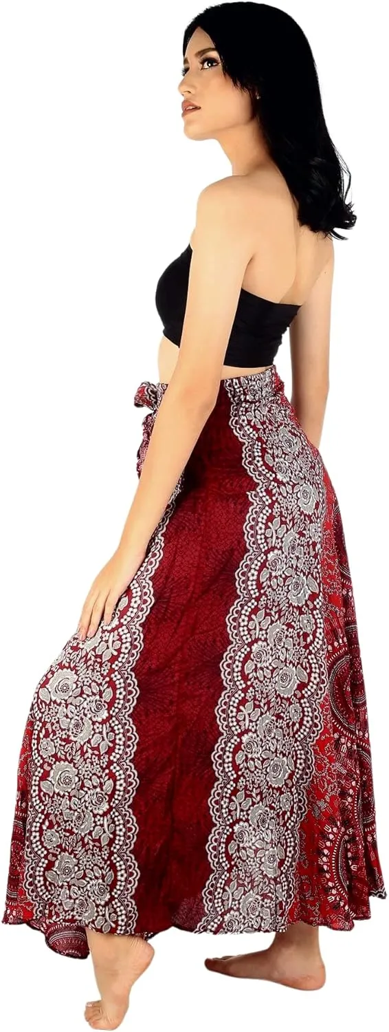 Hippie Skirt Boho Dress Bohemian Gypsy Maxi Long Skirts for Women Summer midi Beach Dress