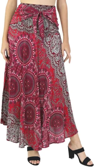 Hippie Skirt Boho Dress Bohemian Gypsy Maxi Long Skirts for Women Summer midi Beach Dress