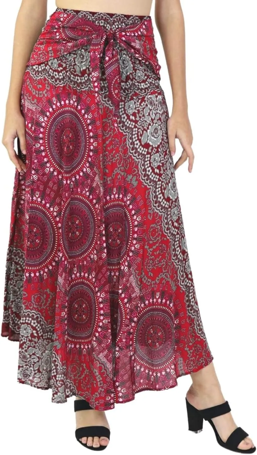 Hippie Skirt Boho Dress Bohemian Gypsy Maxi Long Skirts for Women Summer midi Beach Dress