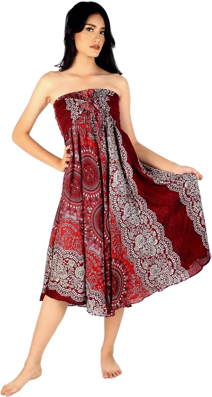 Hippie Skirt Boho Dress Bohemian Gypsy Maxi Long Skirts for Women Summer midi Beach Dress
