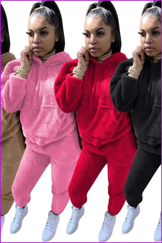 Hoodies Jogger Sweat Suits