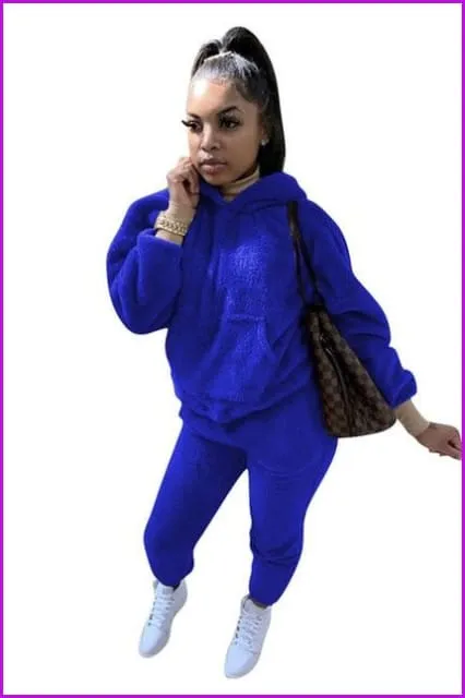 Hoodies Jogger Sweat Suits
