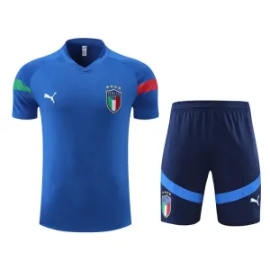 Italy Short Sleeve Training Suit For Kids T-shirt/short