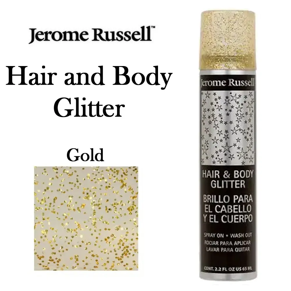 Jerome Russell Hair and Body Glitter, 2.2 oz
