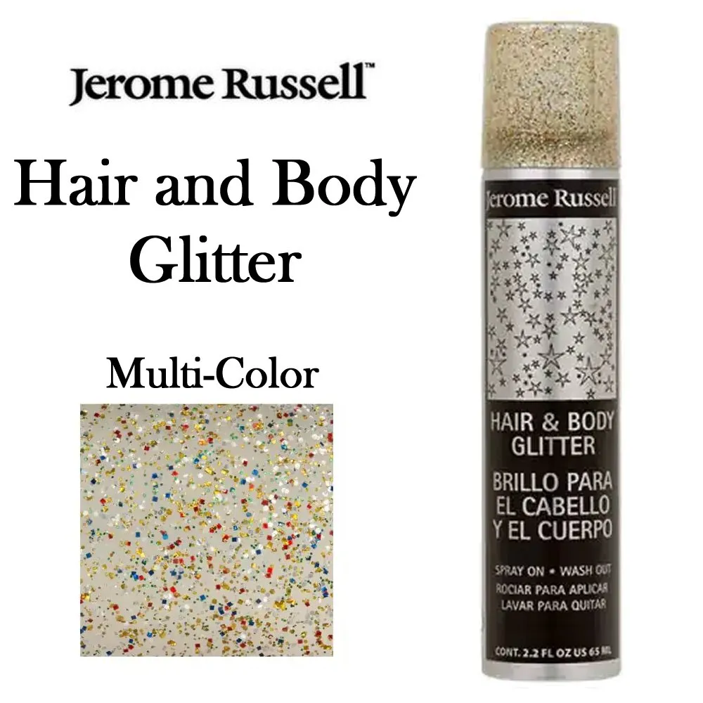 Jerome Russell Hair and Body Glitter, 2.2 oz