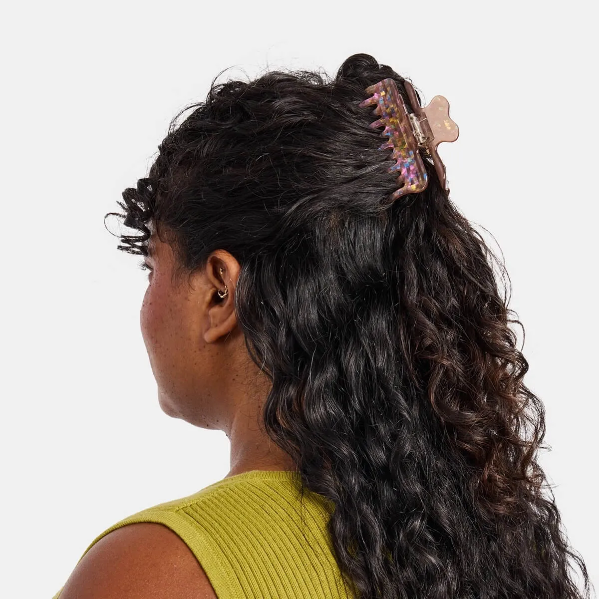 Jojo Claw in Small Hazel Sparkle by Chunks