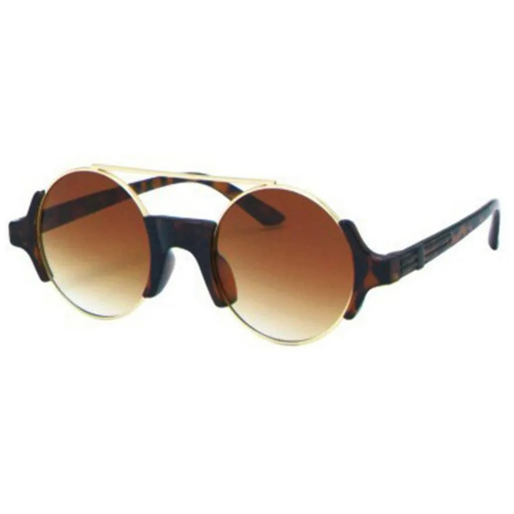 JULES Round Lens Wired Top Sunglasses
