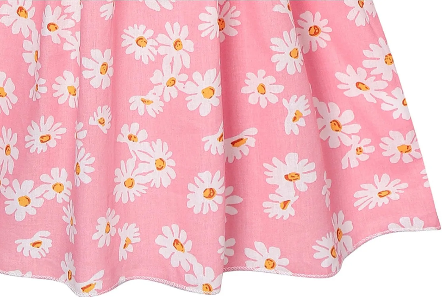Little Girls Summer Floral Bohemian Dresses Toddler Flower Strap Beach Sundress