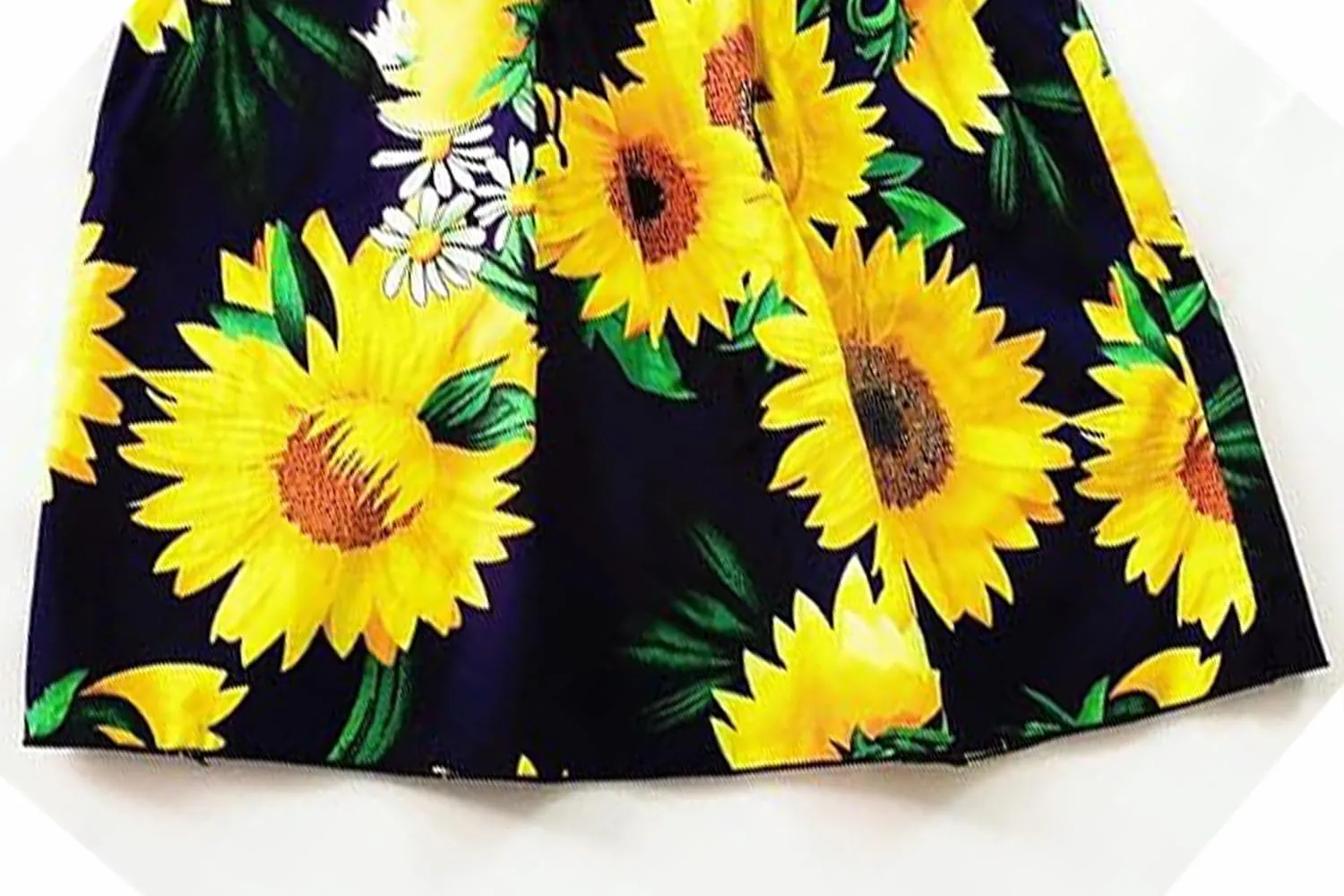 Little Girls Summer Floral Bohemian Dresses Toddler Flower Strap Beach Sundress