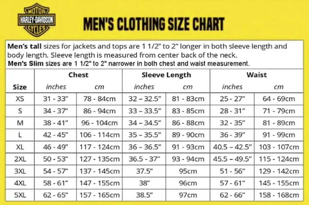 Men's H-D Triple Vent System Trostel Leather Jacket