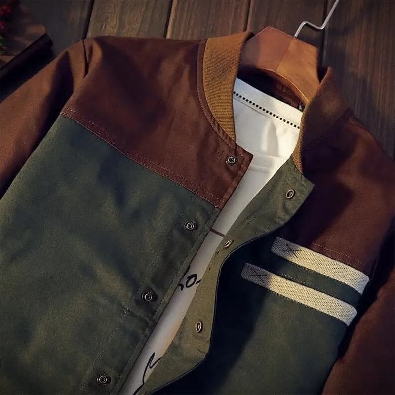 Men's Jackets Autumn  Coats Fashion Slim Casual Jackets Male Outerwear