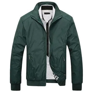 Men's Solid Fashion Jacket