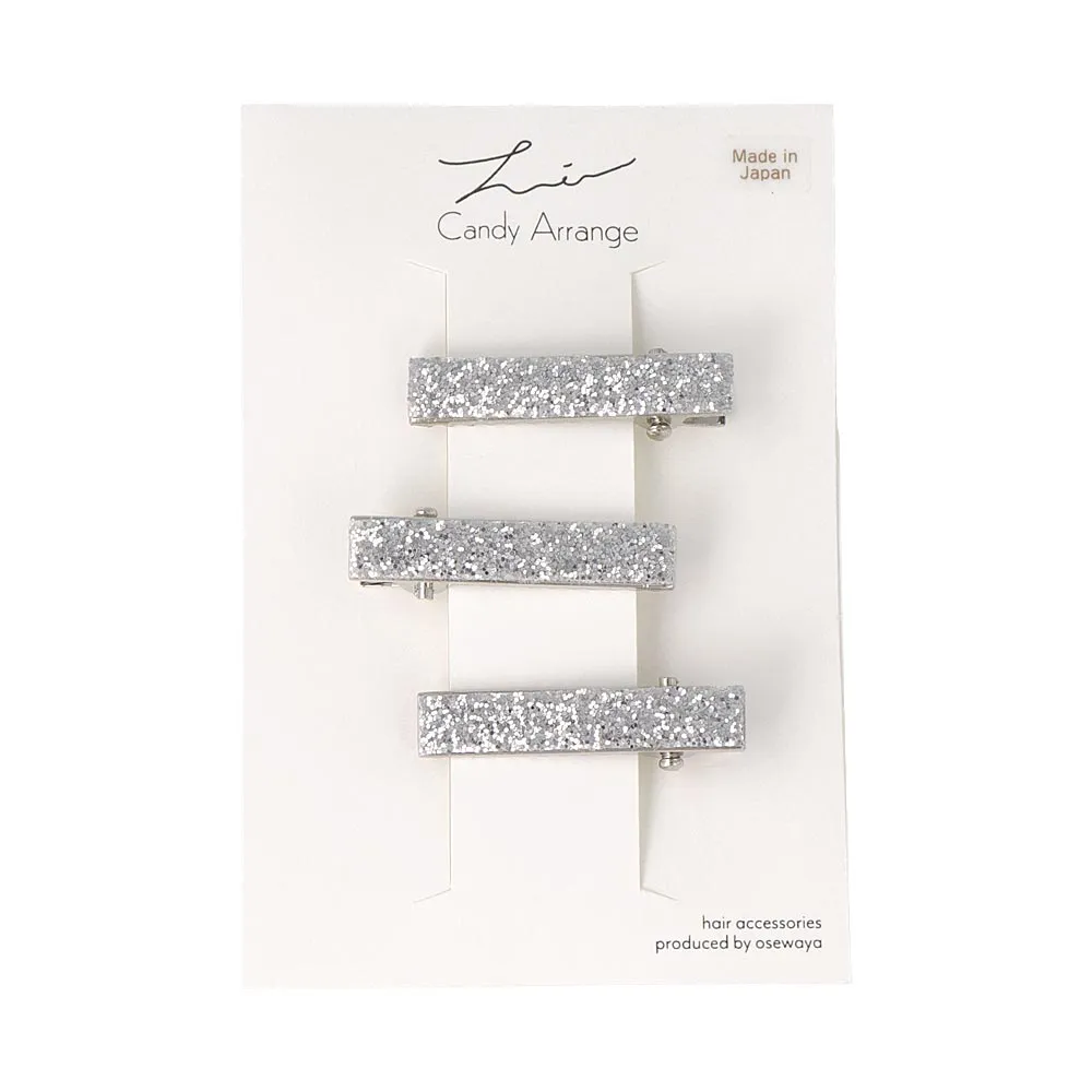 Mini Glitter Pinch Clip Set
