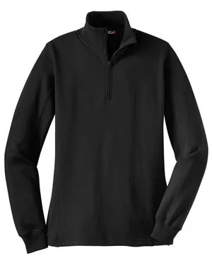 Monogrammed  Ladies 1/4-Zip Pullover Sweatshirt