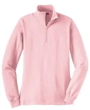 Monogrammed  Ladies 1/4-Zip Pullover Sweatshirt
