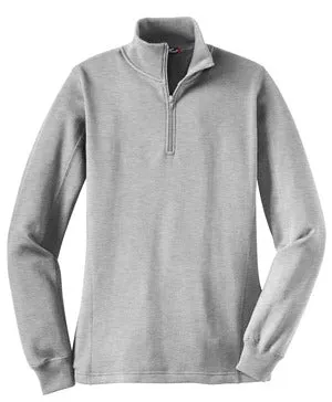 Monogrammed  Ladies 1/4-Zip Pullover Sweatshirt