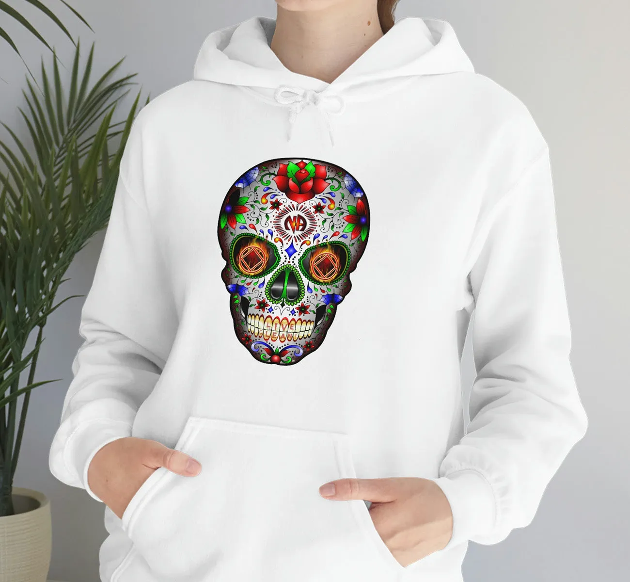 NA Sugar Skull dtg Hoodie