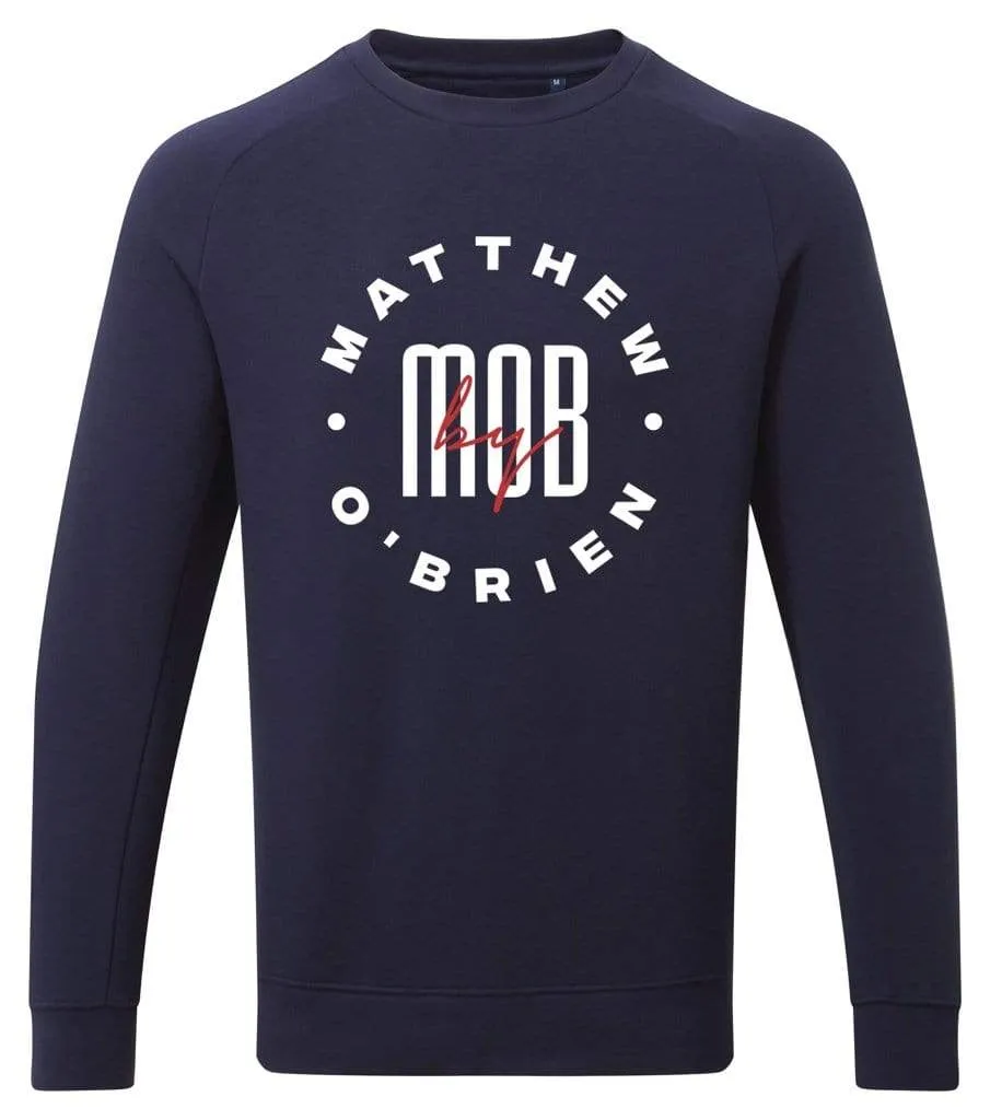 Navy Matthew O'Brien Stamp Sweatshirt