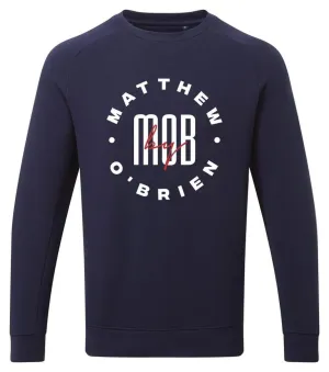 Navy Matthew O'Brien Stamp Sweatshirt