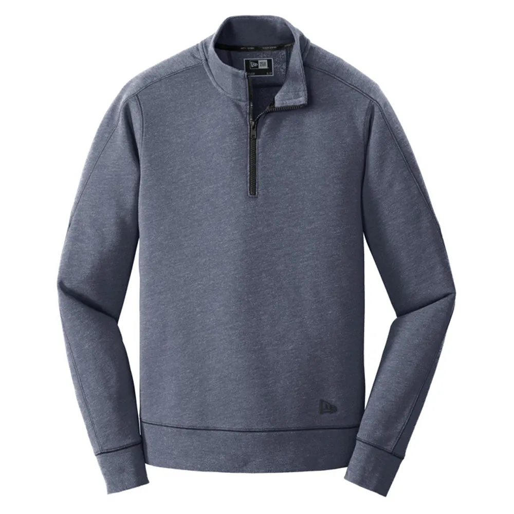New Era Tri-Blend Fleece 1/4-Zip Pullover