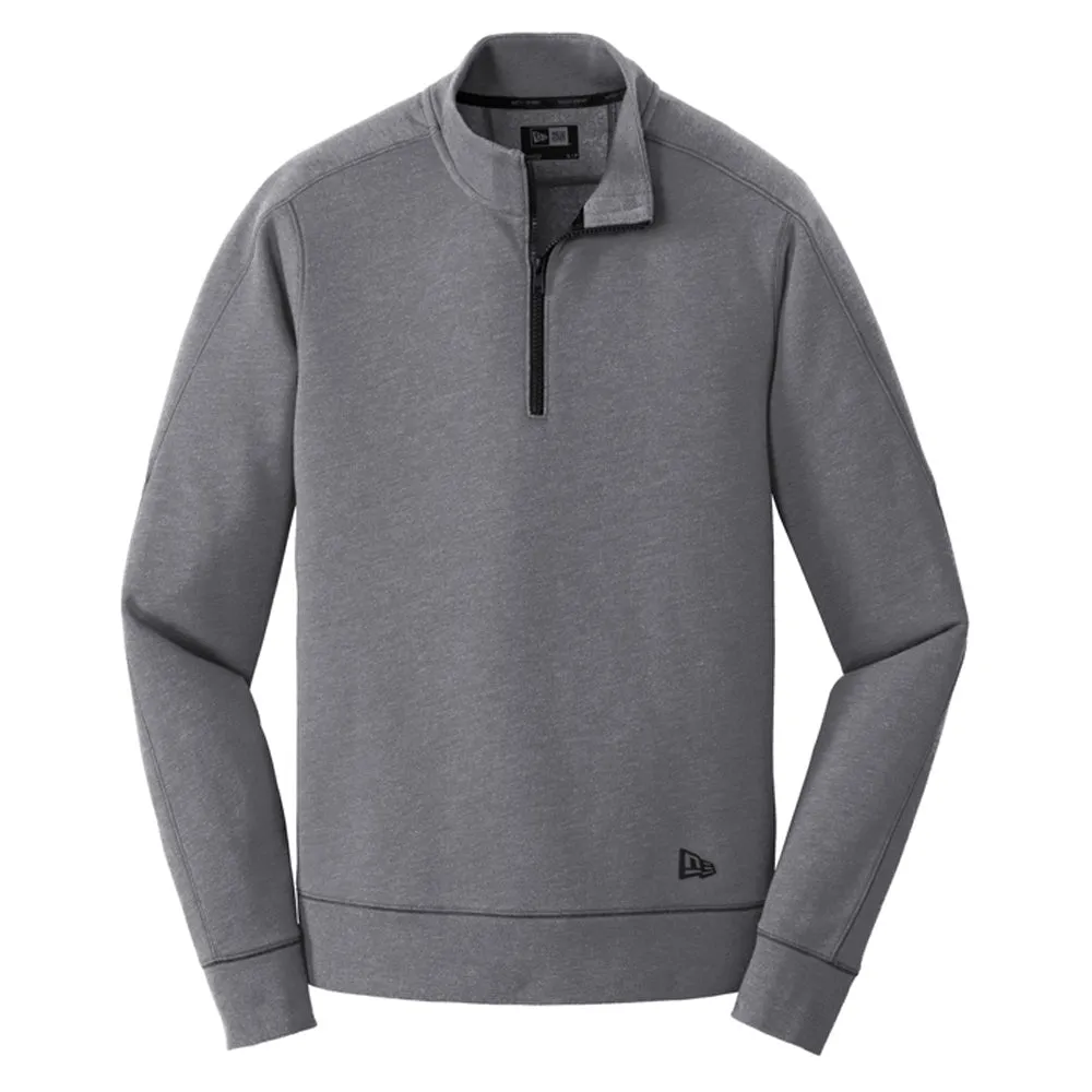 New Era Tri-Blend Fleece 1/4-Zip Pullover