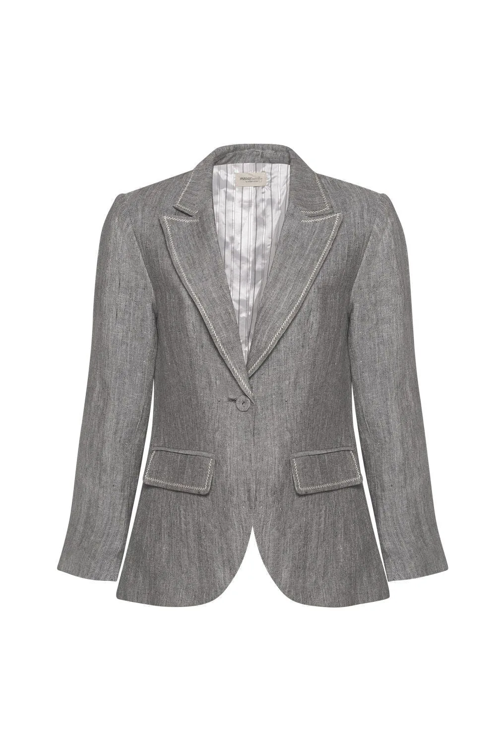 Oasis Blazer | Charcoal