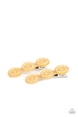 Paparazzi Hair Accessories ~ Charismatically Citrus - Orange