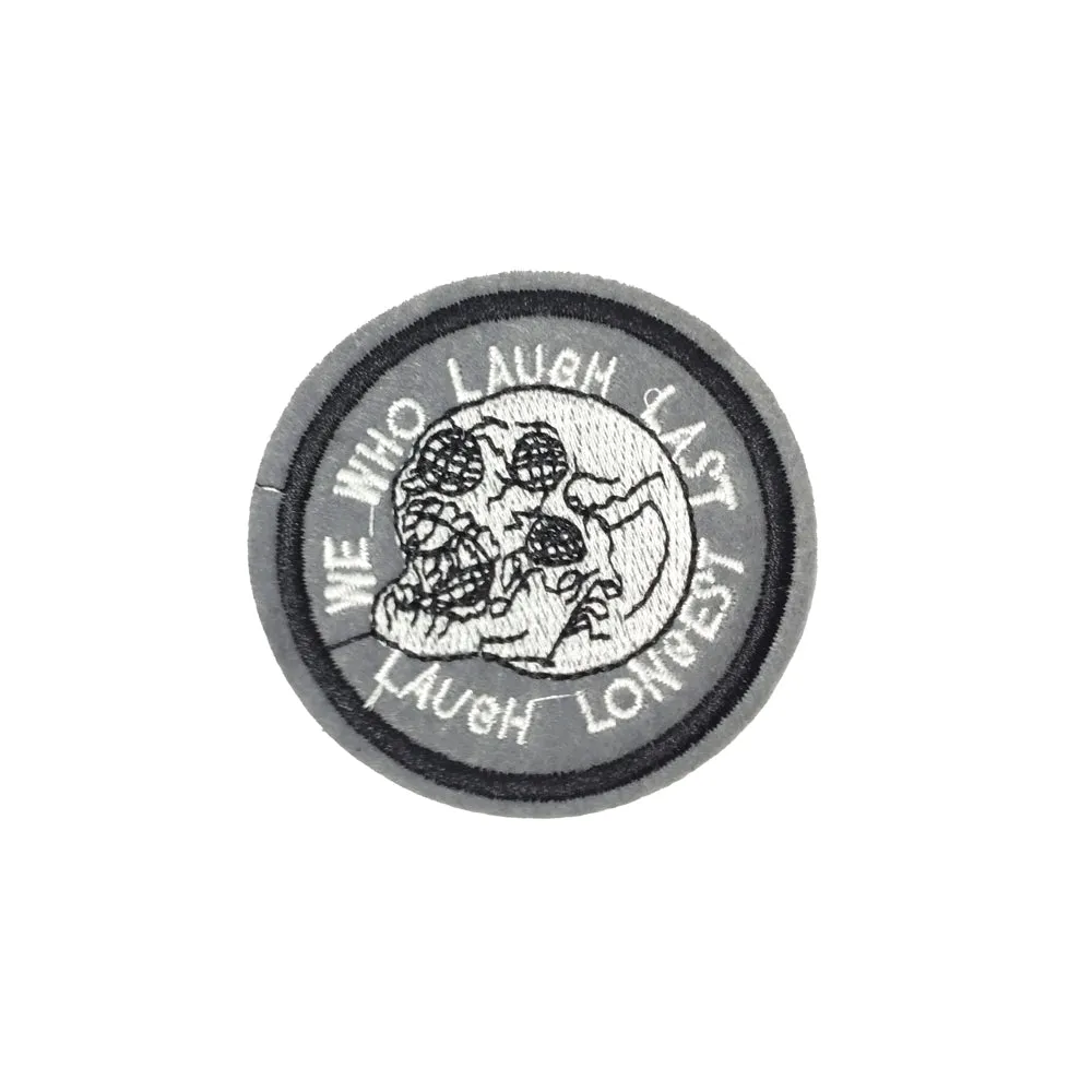 PC3617 - Last Laugh Skull (Iron On)