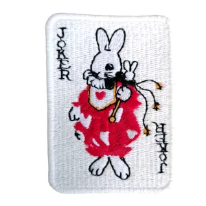 PC4205 - Rabbit Joker Card (Sew on)