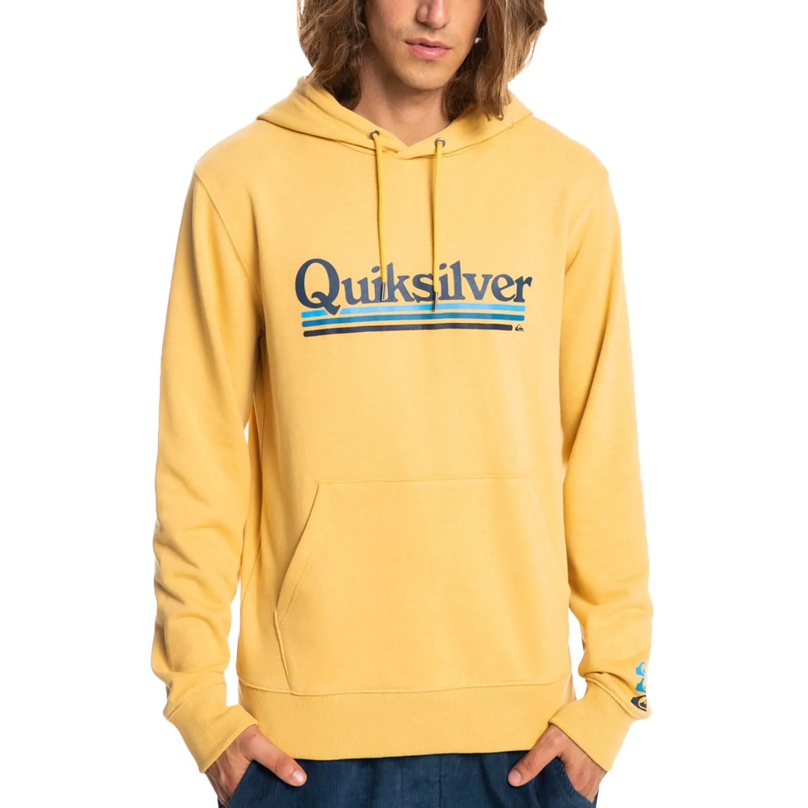 Quiksilver Mens On The Line Hoodie