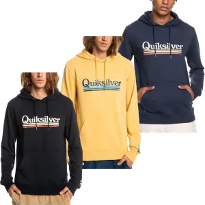 Quiksilver Mens On The Line Hoodie