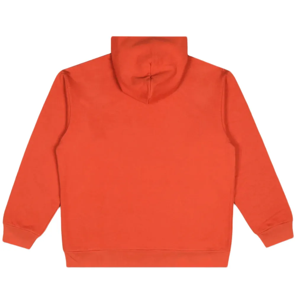 REAL BAD MAN BASSLINE HOODED SWEAT // DUSTY RED