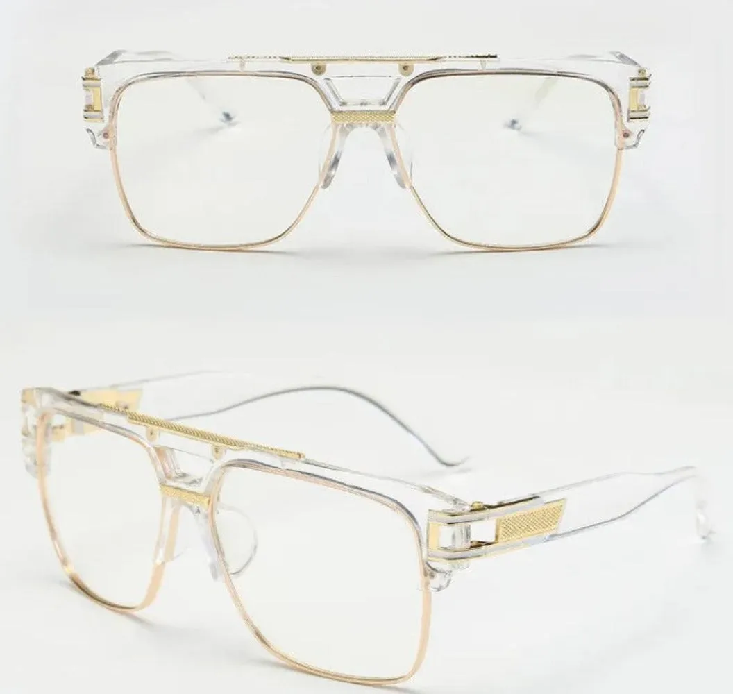Retro Vintage 80s 90s Classic Pimp Rapper Gangsta Men's Victor Sunglasses