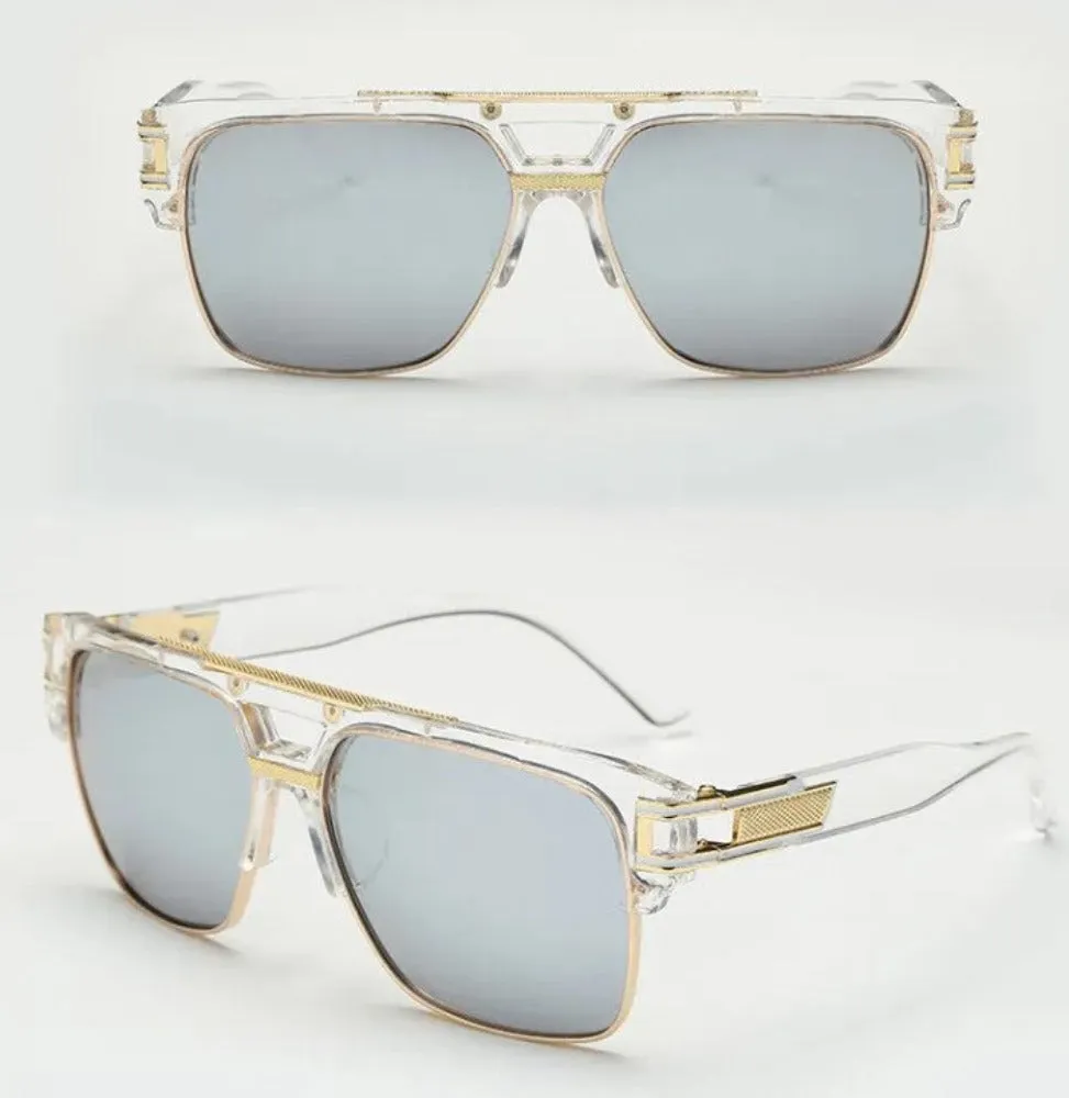 Retro Vintage 80s 90s Classic Pimp Rapper Gangsta Men's Victor Sunglasses