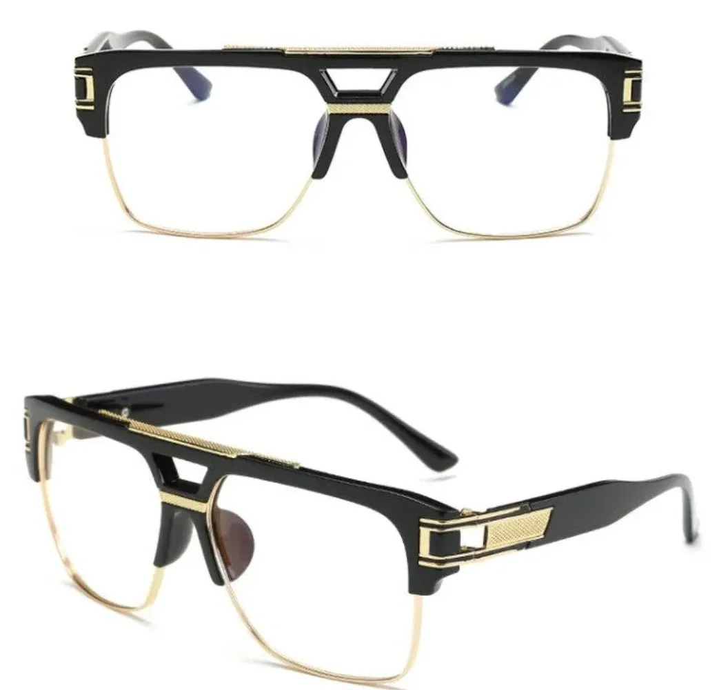 Retro Vintage 80s 90s Classic Pimp Rapper Gangsta Men's Victor Sunglasses