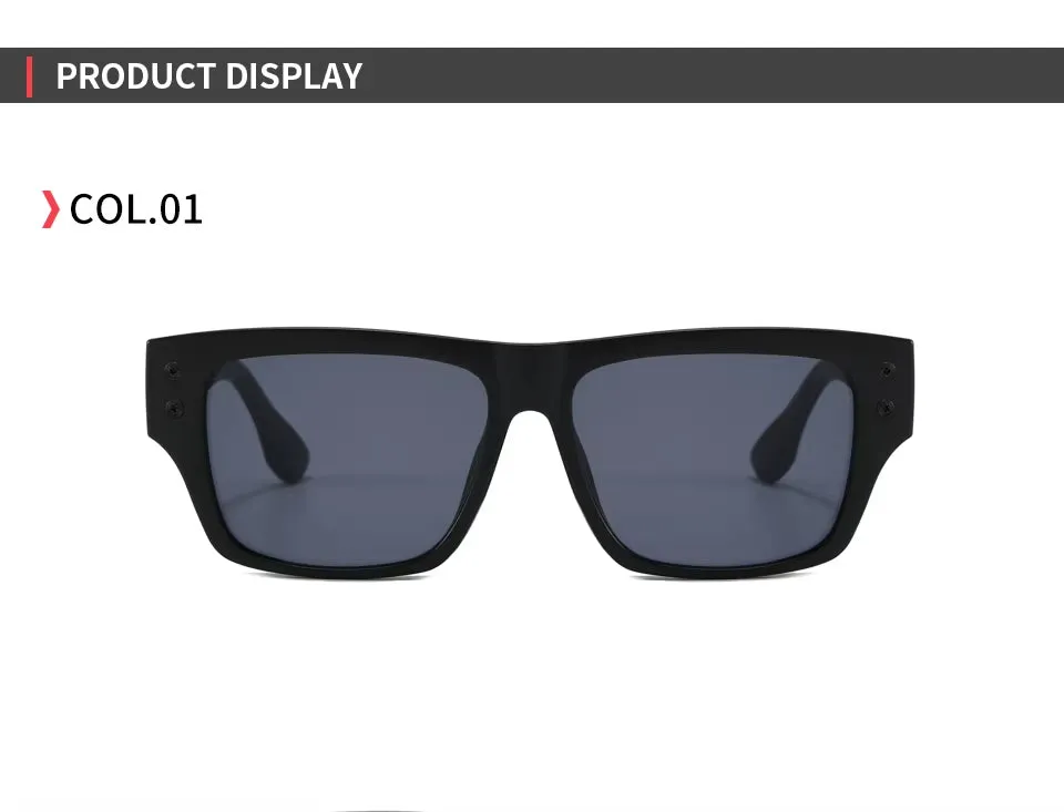 Rio Gradiant  Unisex Retro Square Frame Sunglasses