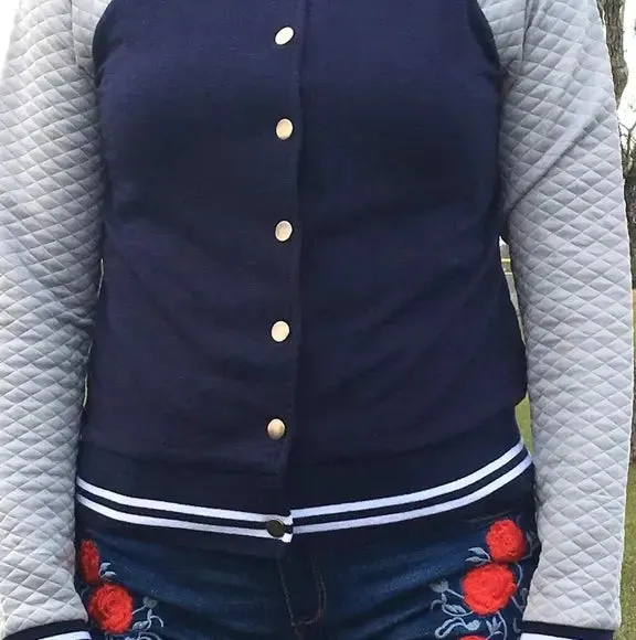 School Varsity Jackets Blue