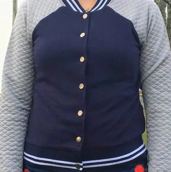 School Varsity Jackets Blue
