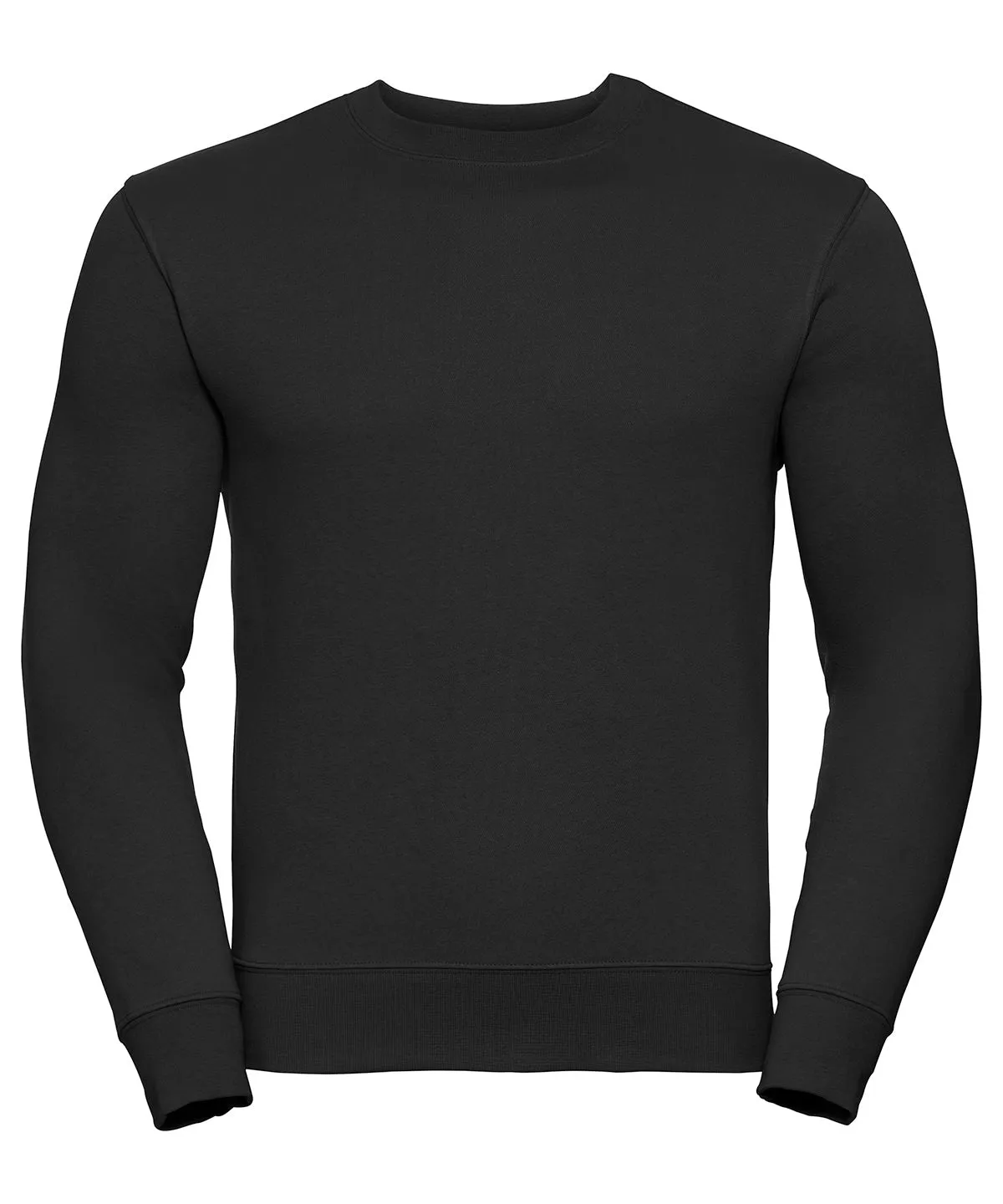 Set-in sleeve sweatshirt | Black