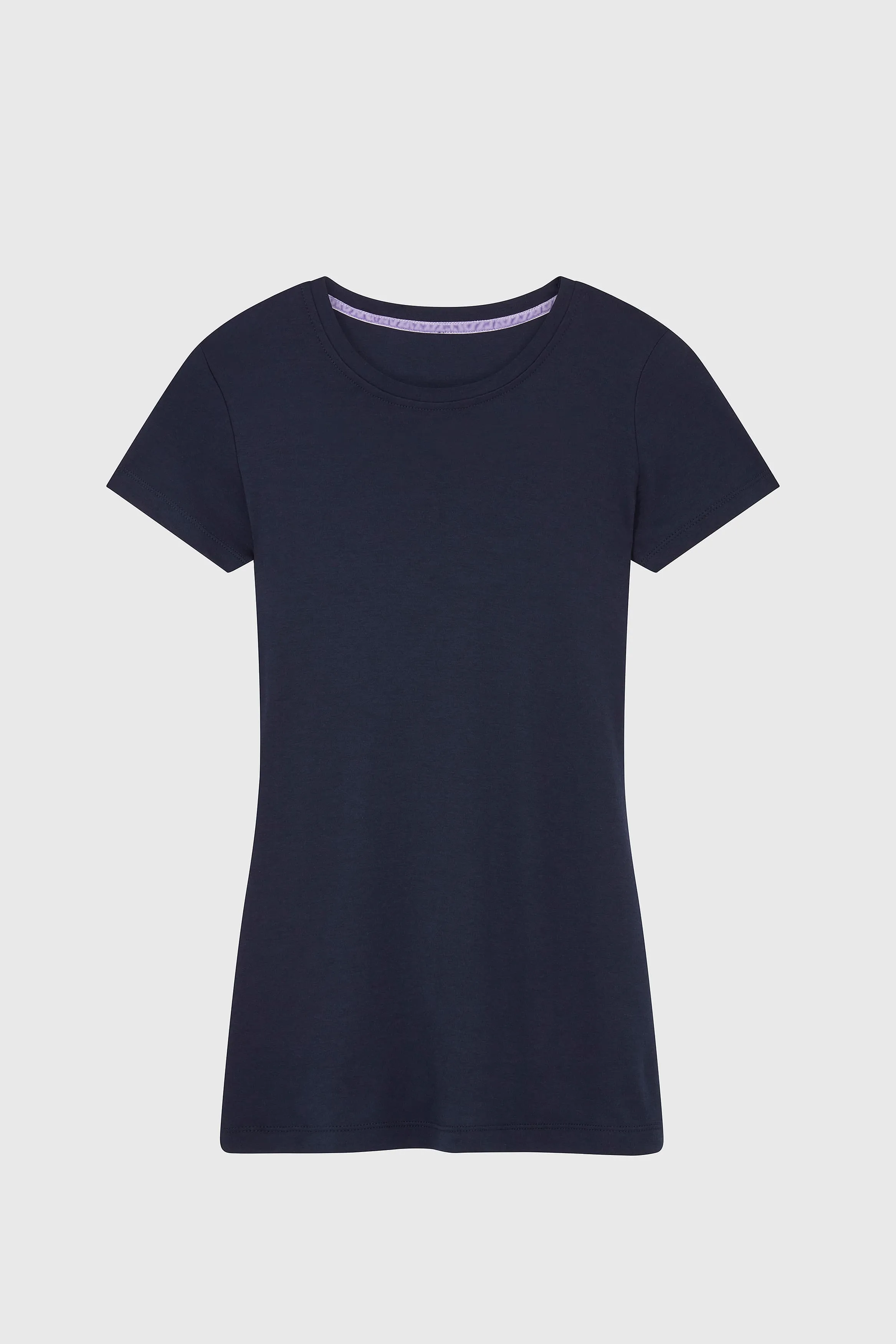 Short Sleeve Crew Neck Cotton Modal Blend T-shirt