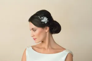 Silver Bridal Hair Clip By Ivory & Co IVY