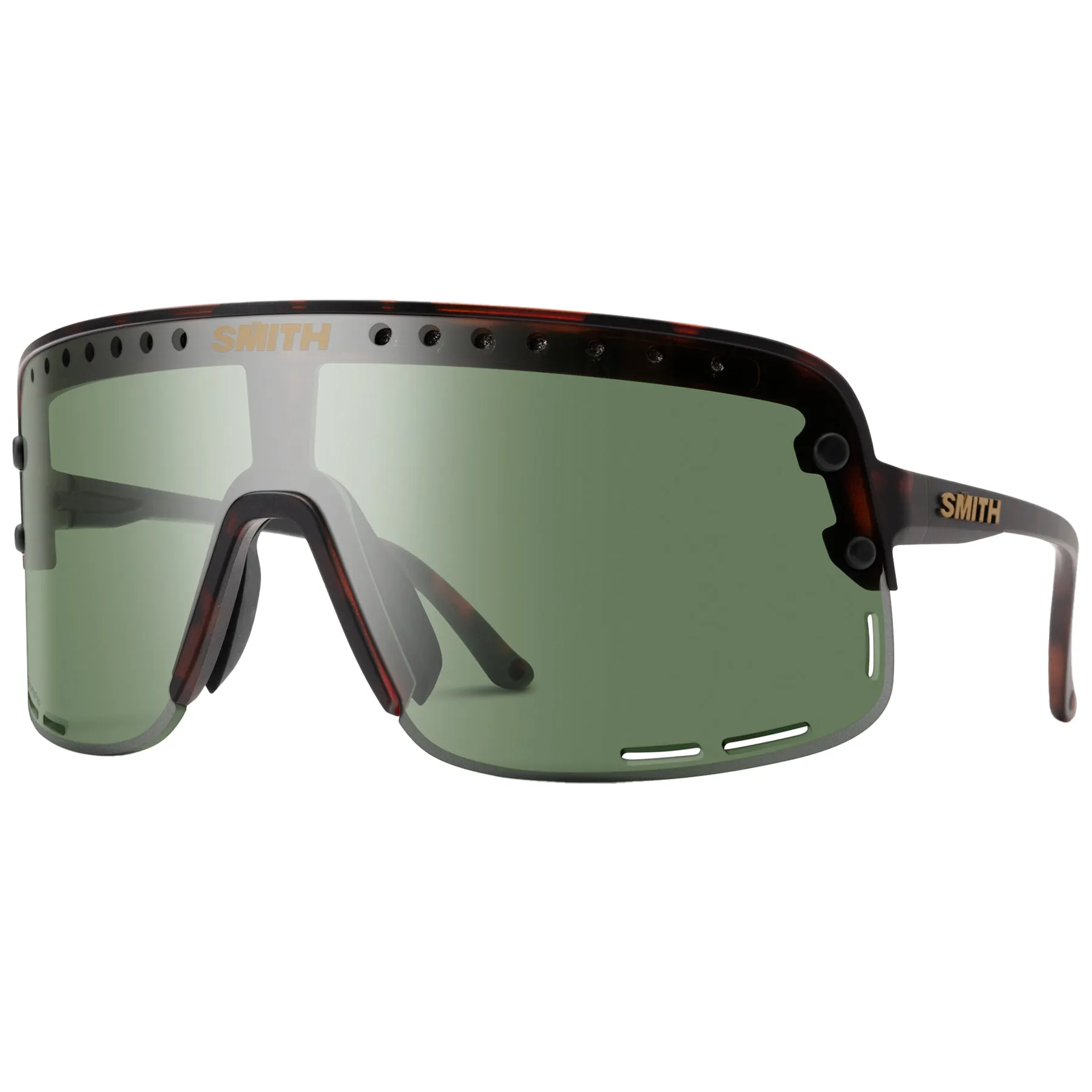 Smith Ultralite Sunglasses - Matte Tortoise/ChromaPop Gray Green