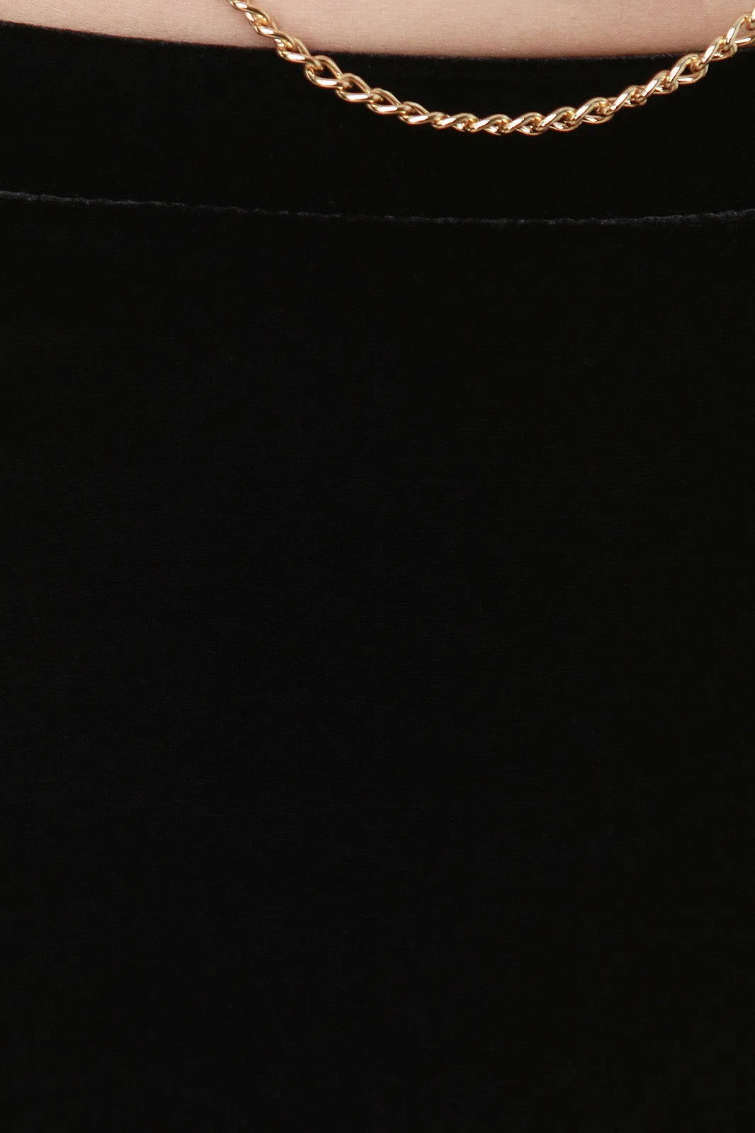 Smooth Velvet High Waisted Brief